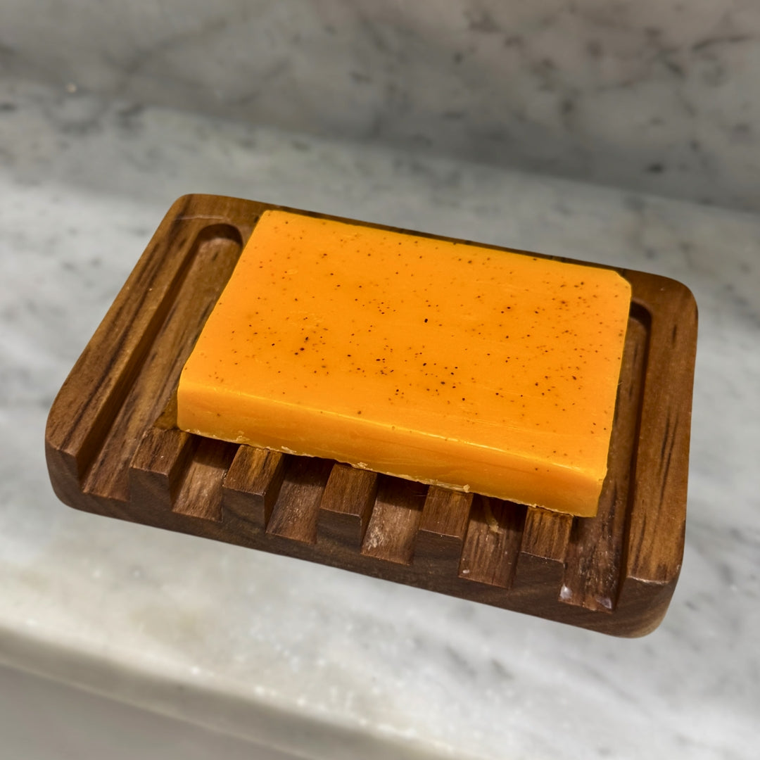 Bar Saving Teak Tray