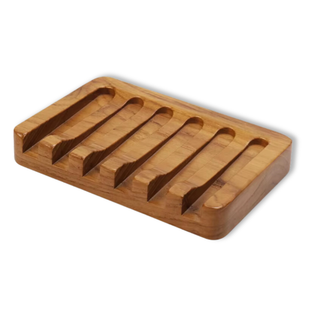 Beauty Bar Saver Teak Tray