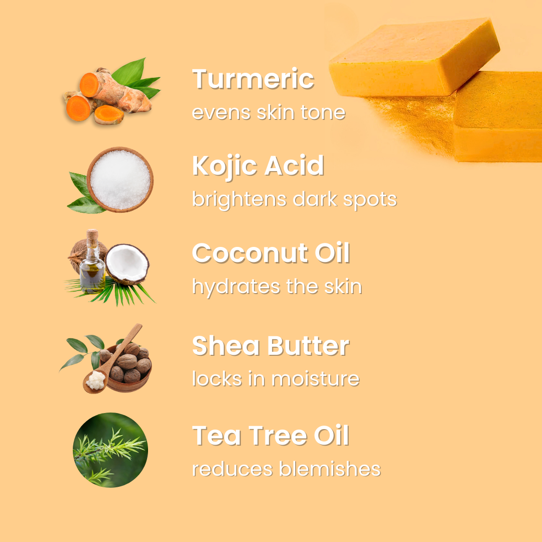 Brightening Turmeric & Kojic Soap